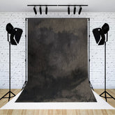 Schwarz Schlammig Zement Wand Abstrakt Strukturiert Hintergrund