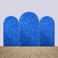 Blau Funkeln Paillette Einfach Party Bogen Hintergrund Bausatz