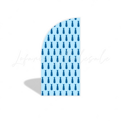 Boss Baby Arch Geburtstagsparty Chiara Bogen Abdeckung Blau Jungen Party Hintergrund