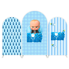 Boss Baby Thema Bogenhintergrund Wandbezug für 1