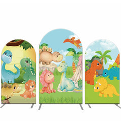 Karton Dinosaurier Bogen Hintergrund Bausatz Für Kinder Geburtstag