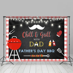 Kühlen Und Grill Väter Tag Grillen Hintergrund für Party