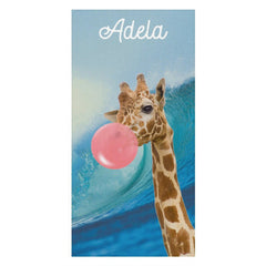 Brauch Meer Wellen Himmel Blase Gummi Giraffe Strand Handtuch