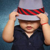 Dunkel Blau Funkeln Schwarz Tuch Hintergrund Porträt Fotografie