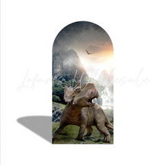 Dinosaur Theme Birthday Baby Shower Party Bogenwand Abdeckung Dino Urzeit Jungen Party Deko