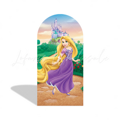 Disney Princess Birthday Party Background Bogenwand Abdeckung Cinderella Belle Arielle Deko