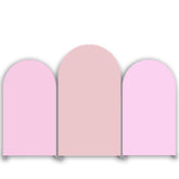 Staubig Rose Süßigkeiten Rosa Geburtstag Mädchen Bogen Hintergrund Bausatz