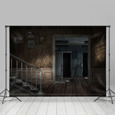 Leer Und Schrecklich Haus Schrecklich Halloween Hintergrund