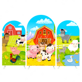 Farm Animal Them Barn Birthday Chiara Bogenwand Abdeckung Bauernhof Tiere Scheune Party Deko