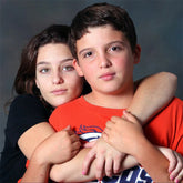 Bußgeld Kunst Stil Dunkel Grau Und Blau Foto Hintergrund Für Porträt