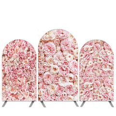 Blumen Thema Rosa Bogen Hintergrund Bausatz für Geburtstag