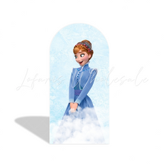 Frozen Anna Elsa Princess Birthday Party Bogenwand Abdeckung Eiskönigin Olaf Sven Winter Deko