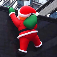 Riese Weihnachten Aufblasbar Klettern Wand Weihnachtsmann Klaus
