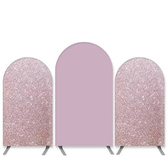 Funkeln Thema Licht Rosa Geburtstag Bogen Hintergrund Bausatz Banner