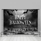 Grau Nacht Himmel Grab Schläger Horror Halloween Stimmung Hintergrund