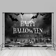 Grau Nacht Himmel Grab Schläger Horror Halloween Stimmung Hintergrund