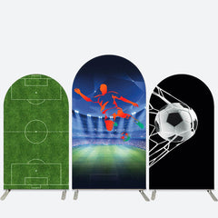 Großartig Fußball Feld Sport Geburtstag Bogen Hintergrund Bausatz