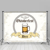 Grau Weiß Glas Bier Festival Oktoberfest Hintergrund