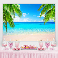 hawaiisch Luau Palme Baum Blätter Foto-Shooting Hintergründe