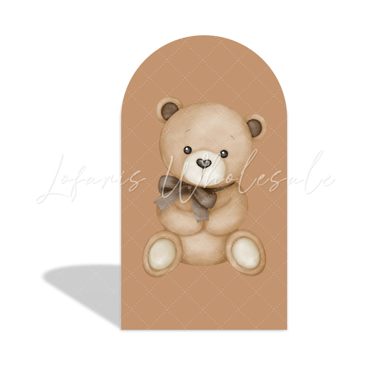 Hot Air Balloon Teddy Bear Birthday Party Bogenwand Abdeckung Bär Korb Fliegen Babyparty Deko