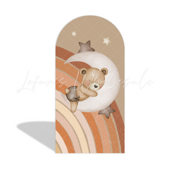 Hot Air Balloon Teddy Bear Birthday Party Bogenwand Abdeckung Bär Korb Fliegen Babyparty Deko