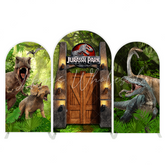 Jurassic World Park Dinosaurier Thema Bogenwand Abdeckung Abenteuer Kindergeburtstag Deko