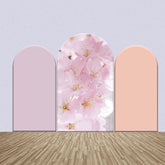 Licht Lila Rosa Blumen Party Bogen Hintergrund Bausatz