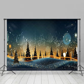 Lofaris Verwischen Bokeh Funkeln Kiefer Fotografie Hintergrund