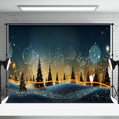 Lofaris Verwischen Bokeh Funkeln Kiefer Fotografie Hintergrund