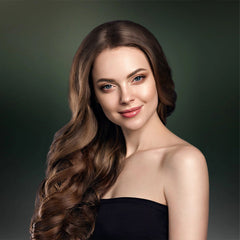 Lofaris Kalt Töne Von Dunkel Grün Foto Hintergrund Für Porträt