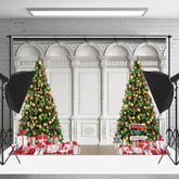 Lofaris Empfindlich Erleichterung Wand Baum Geschenk Weihnachten Hintergrund