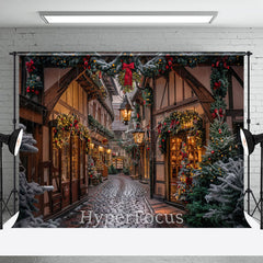 Lofaris Festlich Hell Straße Weg Weihnachten Foto Hintergrund