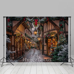 Lofaris Festlich Hell Straße Weg Weihnachten Foto Hintergrund