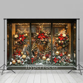 Lofaris Festlich Weihnachten Dekoration Boutique Foto Hintergrund