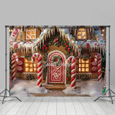 Lofaris Lebkuchen Haus Weihnachten Fotografie Hintergrund