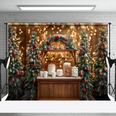 Lofaris Funkeln Licht Süßigkeiten Bar Weihnachten Party Hintergrund