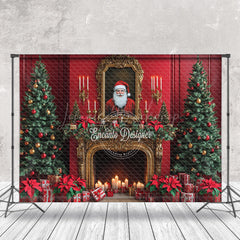 Lofaris Rot Luxus Foto Rahmen Festlich Weihnachten Hintergrund