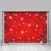 Lofaris Rot Weiß Winter Schneeflocke Kick Weihnachten Hintergrund