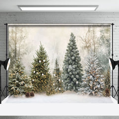 Lofaris Schneebedeckt Dorf Im Freien Winter Weihnachten Szene Hintergrund