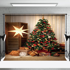 Lofaris Warm Zimmer Stern Funkeln Weihnachten Baum Weihnachten Hintergrund