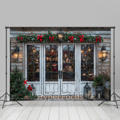 Lofaris Weiß Aus Holz Retro Speichern Weihnachten Stimmung Hintergrund