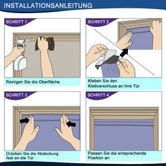 Grün Blätter Weiß Aus Holz Planke Weihnachten Tür Abdeckung