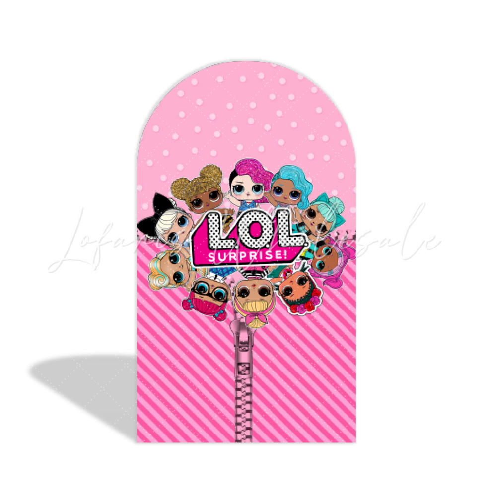 LOL Surprise Puppen Thema Happy Birthday Bogenwand Abdeckung Mode Mädchen Party Deko