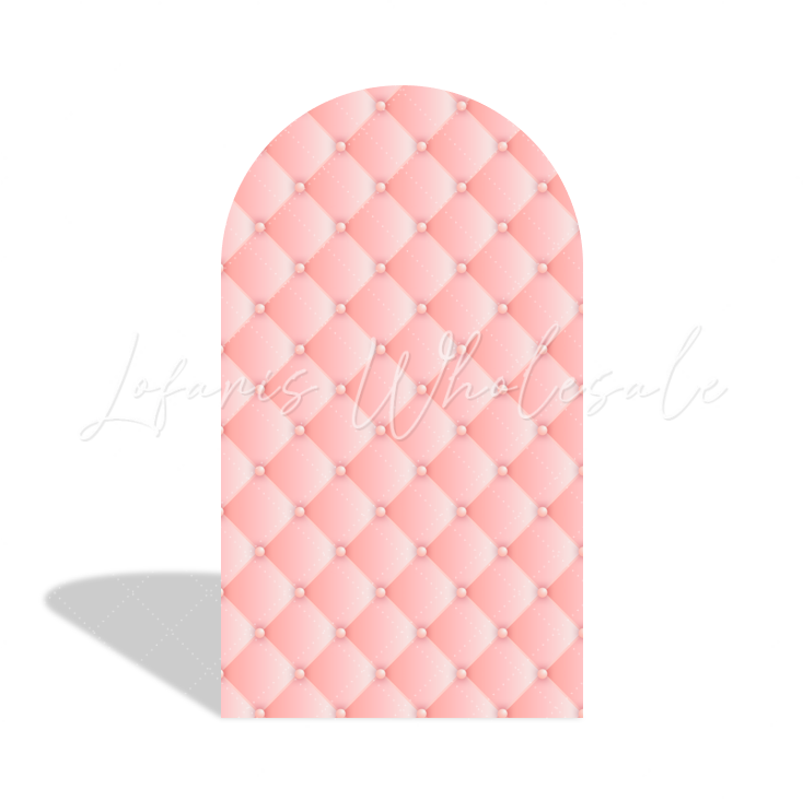 Marble Upholstery Quilted Happy Birthday Party Bogenhintergrund Abdeckung Marmor Polster Deko