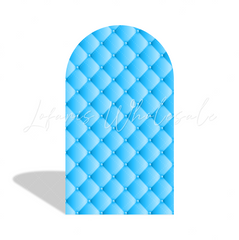Marble Upholstery Quilted Happy Birthday Party Bogenhintergrund Abdeckung Marmor Polster Deko