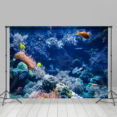 Marine Koralle Riffe Unterwasser Sommer Hintergrund