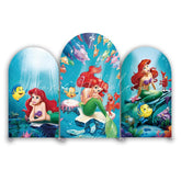 The Little Mermaid Ariel Thema Happy Birthday Chiara Bogen Abdeckung Unterwasser Deko