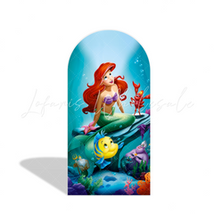 The Little Mermaid Ariel Thema Happy Birthday Chiara Bogen Abdeckung Unterwasser Deko
