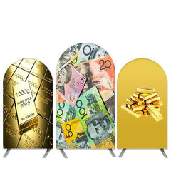 Geld Thema Gold Party Dekoration Bogen Hintergrund Bausatz
