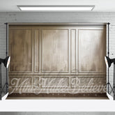 Bemalt Trimmen Formen Creme Retro Wand Hintergrund